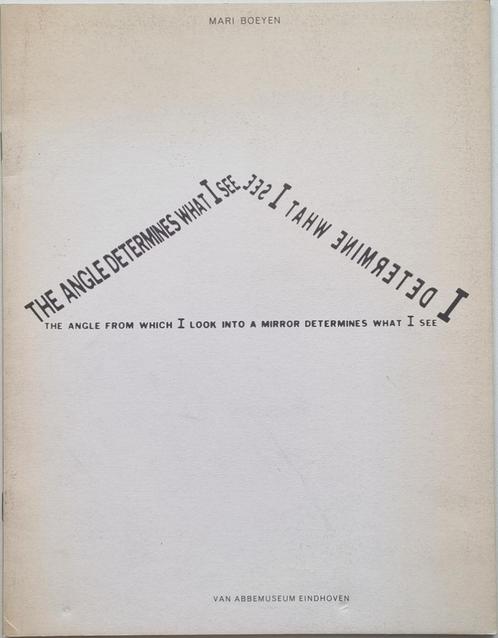 Mari Boeyen - Werken 1974-76 - Van Abbemuseum Eindhoven, Boeken, Kunst en Cultuur | Beeldend, Gelezen, Ophalen of Verzenden