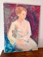 Schilderij dame, Ophalen