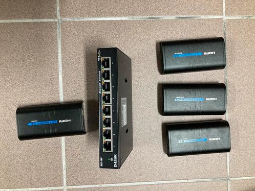 Hdmi extender grote set, Audio, Tv en Foto, Audiokabels en Televisiekabels, Ophalen of Verzenden
