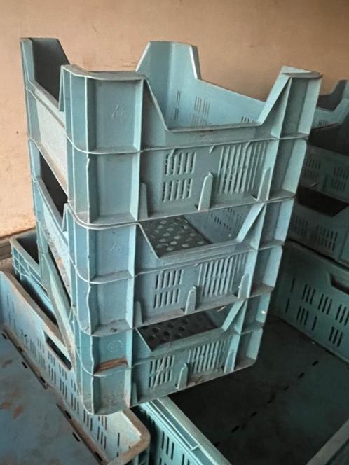 Stevige klein  stapelbakken, Tuin en Terras, Bloempotten, Zo goed als nieuw, Kunststof, Binnen, Balkon, Tuin, Minder dan 40 cm