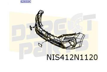 Nissan Townstar (1/22-) (XFK) voorbumper (bij ACC) (zwart) O beschikbaar voor biedingen