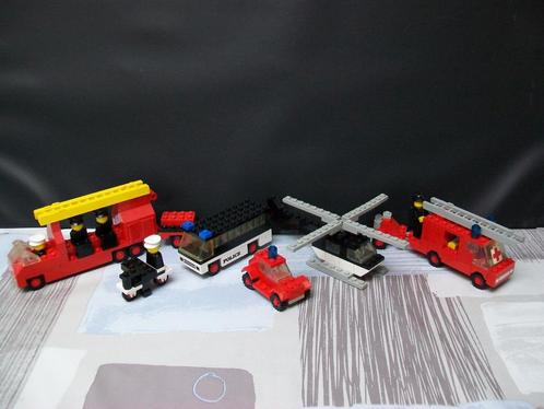Lego 1970 - 1980 - Brandweer - Politie - Police - Helicopter, Kinderen en Baby's, Speelgoed | Duplo en Lego, Gebruikt, Lego, Complete set