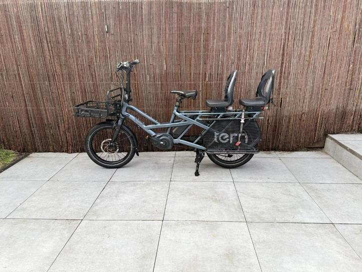 Longtail TERN GSD electrische Tweeling/bakfiets, Fietsen en Brommers, Elektrische fietsen, Gebruikt, Ophalen of Verzenden