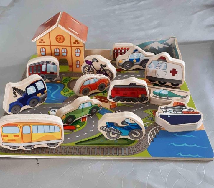 Jeux enfants, Enfants & Bébés, Jouets | Puzzles pour enfants, Comme neuf, En bois, Enlèvement ou Envoi