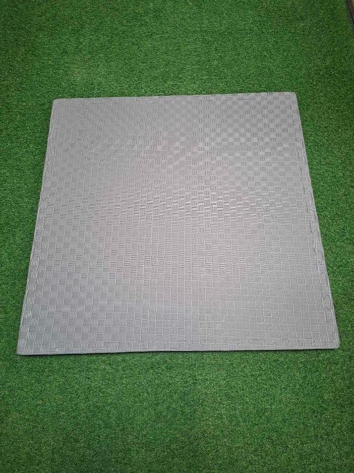 Tatamis Puzzle Noir / Gris - 40mm d'épaisseur, 1mx1m, Sport en Fitness, Vechtsporten en Zelfverdediging, Nieuw, Ophalen of Verzenden