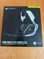 Corsair Void RGB Elite Wireless 7.1 Gaming Headset, Informatique & Logiciels, Casques micro, Casque gamer, Comme neuf, Enlèvement