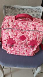 BOEKENTAS KIPLING PREPPY PINK, Rugtas, Zo goed als nieuw, Roze, 30 tot 40 cm