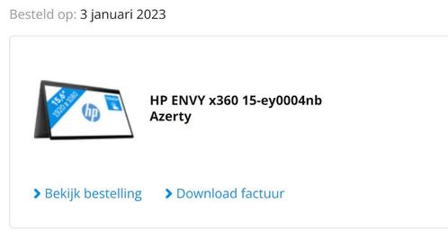 Verkoop laptop: HP ENVY x360 15-ey0004nb Azerty, Computers en Software, Windows Laptops, Zo goed als nieuw, 15 inch, 4 Ghz of meer