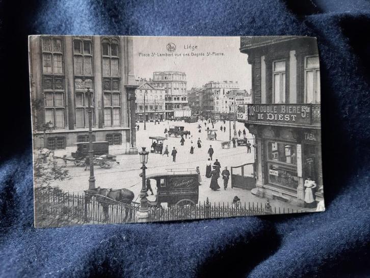 Carte postale ancienne Liège, Verzamelen, Postkaarten | België, Gelopen, Luik, 1920 tot 1940, Ophalen of Verzenden