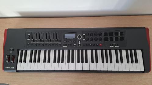 MIDI-keyboard Novation Impulse 61, Muziek en Instrumenten, Keyboards, Gebruikt, 61 toetsen, Overige merken, Aanslaggevoelig, Midi-aansluiting