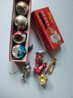 Retro kerstverlichting en kerstballen, Diversen, Kerst, Ophalen of Verzenden, Gebruikt