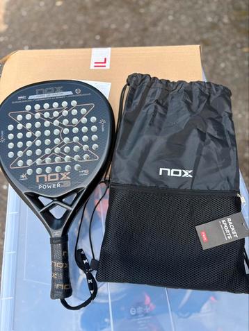 NOX Pala Ultimate Power 3 Gold Fiber beschikbaar voor biedingen