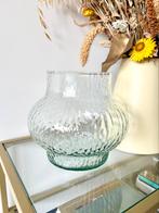Vase en verre recyclé, Enlèvement, Moins de 50 cm, Blanc, Neuf