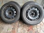 5x100 - VW-Audi-stoeltje Skoda - 185/60 R15 88T, Auto-onderdelen, Banden en Velgen, Ophalen, Gebruikt, 15 inch, Banden en Velgen