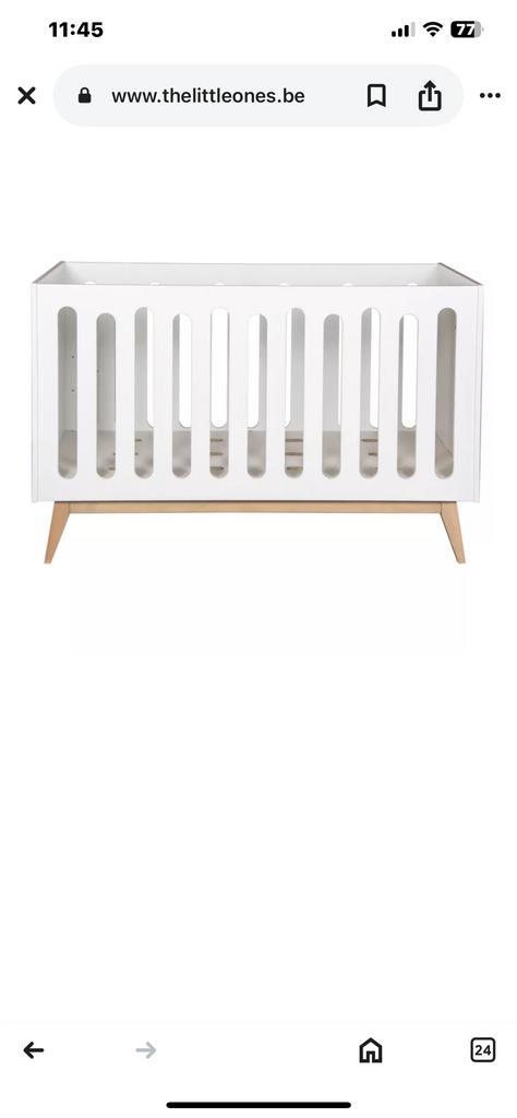 Quax Trendy 140x70, Kinderen en Baby's, Kinderkamer | Bedden, Gebruikt, 140 tot 160 cm, 70 tot 85 cm, Lattenbodem, Matras, Ophalen