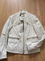 Geox jas leder 38/40, Kleding | Dames, Wit, Ophalen of Verzenden, Gedragen, Maat 38/40 (M)