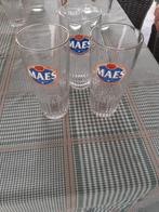 3 verres à bière Maes, Comme neuf, Enlèvement ou Envoi