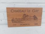 Deksel van wijnkist Chateau Le Gay 2008, Huis en Inrichting, Ophalen, Zo goed als nieuw