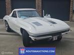 Chevrolet Corvette C2 Cabriolet | 1963 | Route 66 Auctions, Auto's, Chevrolet, Zwart, Bedrijf, Handgeschakeld