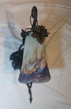 Applique murale (1920–1930) signée Muller Frères Lunéville, Enlèvement ou Envoi, Utilisé, Verre, Art Deco