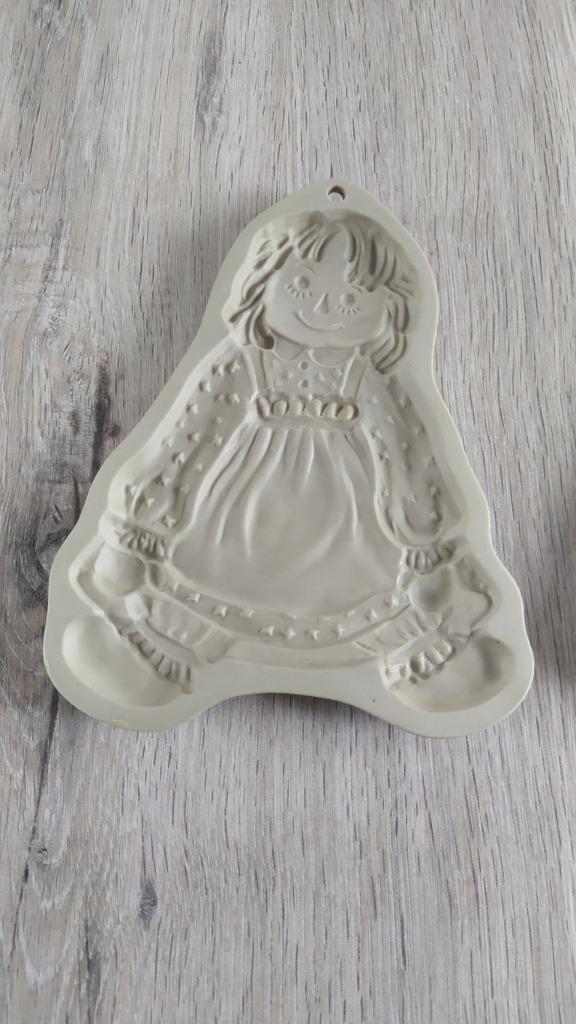 Steengoed mal in de vorm van een meisje Bruine zak cookie ar, Hobby en Vrije tijd, Taarten en Cupcakes maken, Nieuw, Bakvorm, Ophalen
