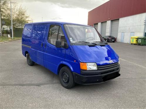 Ford Transit 2.5D, Auto's, Bestelwagens en Lichte vracht, Particulier, Ford, Diesel, 5 deurs, Handgeschakeld, Blauw, Grijs, Stof