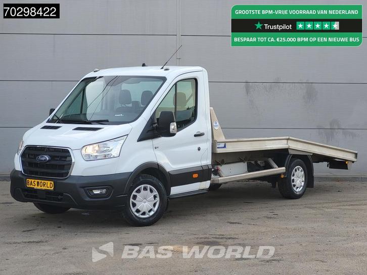 Ford Transit 130pk Autotransporter Airco Cruise Lier Euro6 C, Auto's, Bestelwagens en Lichte vracht, Bedrijf, Te koop, Airconditioning