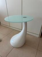 Bijzettafel, Huis en Inrichting, Minder dan 55 cm, Gebruikt, Design, Glas