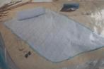 strandmat 1m80 x 80 m met nekrol nieuw