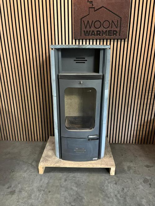 25125 Houtkachel Caminos 7kw, Huis en Inrichting, Kachels, Gebruikt, Vrijstaand, Houtkachel, Hout, Ophalen