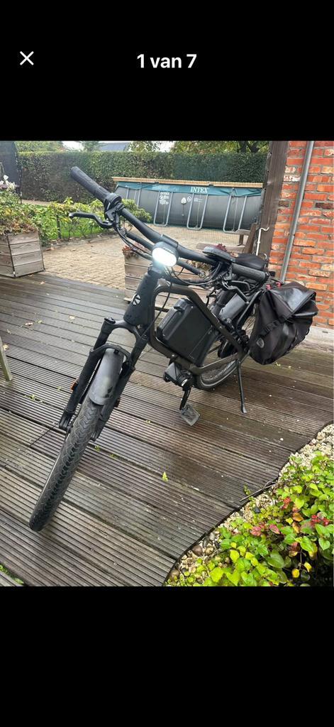 Speed pedelec Klever X Alpha 45  (2023), Fietsen en Brommers, Elektrische fietsen, Zo goed als nieuw, Ophalen