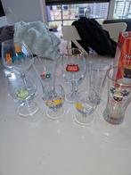 7 glazen van bier en ricard, Verzamelen, Ophalen of Verzenden, Gebruikt