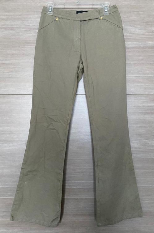 Olijfgroene broek Patrizia Pepe maat 36, Kleding | Dames, Broeken en Pantalons, Zo goed als nieuw, Maat 36 (S), Lang, Verzenden