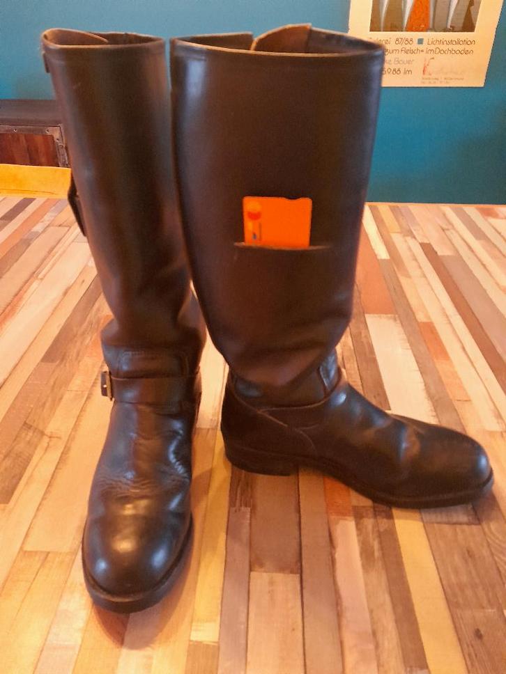 Motorlaarzen voor de politie, Motoren, Kleding | Motorkleding, Laarzen, Heren, Tweedehands, Ophalen of Verzenden