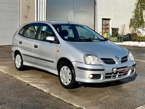 NISSAN ALMERA TINO - 1.8i *MANUEEL* AIRCO • BLANCO GEKEURD, Autos, Nissan, Entreprise, Achat, Almera Tino, ABS, Airbags, Air conditionné