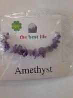 splitarmband amethist, Handtassen en Accessoires, Edelstenen, Ophalen of Verzenden, Nieuw