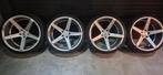 ZP 6.1 DEEP CONCAVE VELGEN MET BANDEN 20 INCH 5x120, Auto-onderdelen, Banden en Velgen, Ophalen, 20 inch, Banden en Velgen