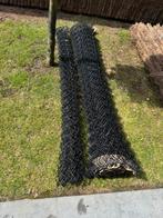 Betafence harmonica gaas zwart 180cm, 25m, Ophalen, Zo goed als nieuw, Gaas