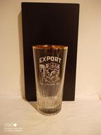 Oud bierglas Export V.B. Lauwe B.F., Ophalen of Verzenden, Zo goed als nieuw, Glas of Glazen, Overige merken