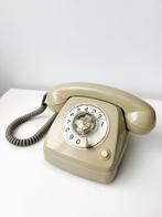 Vintage analoge telefoon met draaischijf, Telecommunicatie, Ophalen, Gebruikt, Met draaischijf