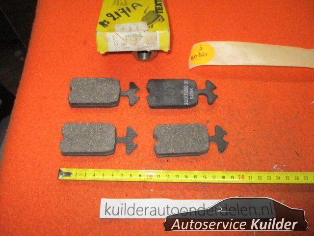 Remblokken voorzijde Citroen 2cv6 Dyane Mehari BP621 Textar, Auto-onderdelen, Remmen en Aandrijving, Citroën, Nieuw, Ophalen of Verzenden