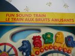 Fun sound train vanaf 18 mnd 41 cm x 34 cm, Enlèvement ou Envoi, Comme neuf