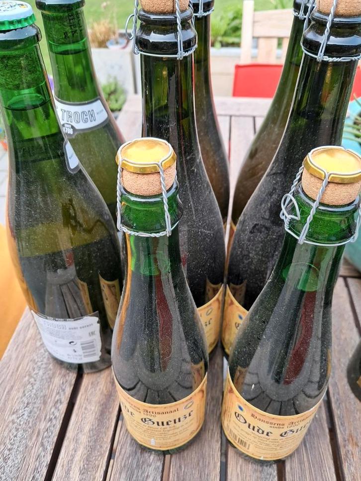 Oude gueuze, Verzamelen, Wijnen, Zo goed als nieuw, Vol, Ophalen of Verzenden