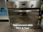 Four encastrable, Electroménager, Encastré, Comme neuf, Enlèvement, 60 cm ou plus