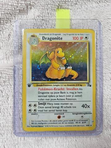 Dragonite first edition Played pokemon kaart