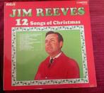 Vinyl LP Jim Reeves 12 songs of Christmas Kerst Kerstmuziek, Verzenden, 12 inch