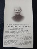 nathalie neirynck overl 1932, Ophalen of Verzenden, Bidprentje