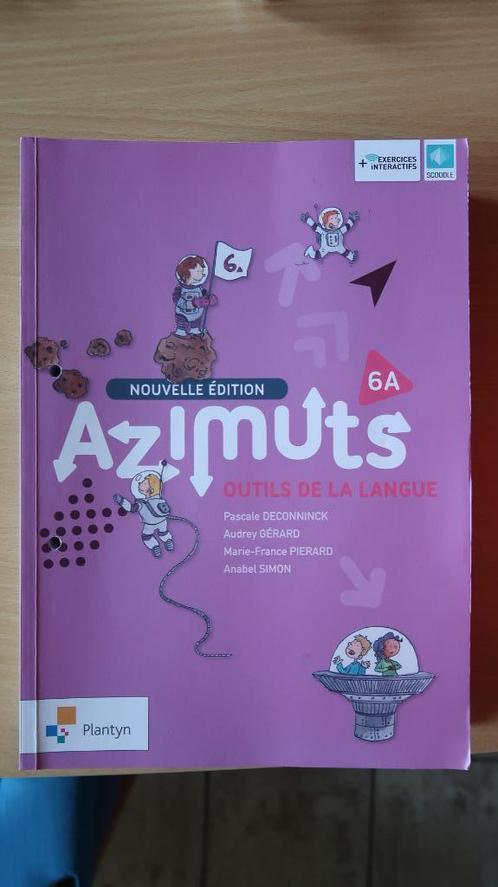 AZIMUTS 6A + B, Livres, Livres scolaires, Comme neuf, Français, Primaire, Enlèvement ou Envoi