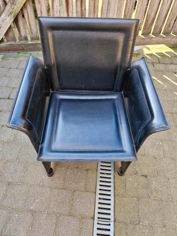 Chaise/siège de salle à manger en cuir véritable, Enlèvement, Comme neuf