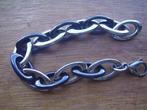 très beau bracelet acier et un charm zinzi argent 925, Handtassen en Accessoires, Armbanden, Verzenden, Zo goed als nieuw, Zilver